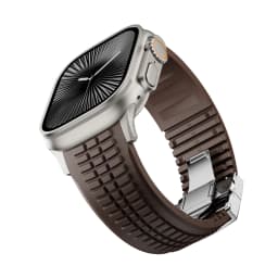 Silicone TPU Strap for Apple Watch Band Ultra 4 3 49mm 46mm 45mm 44mm Titanium Color Bracelet for IWatch Series 12 11 10 9 8 SE