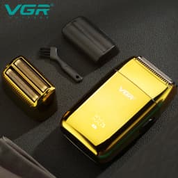 VGR Shaver Professional Razor Electric Shaver Reciprocating Shaving Machine Portable Beard Trimmer Mini Shaver for Men V-399