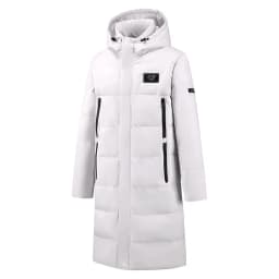 New Winter Couple White Duck Down Windproof Parkas Down Jacket Men's Long Thickened Extreme Winter Coat Oversized HOOD Collar
