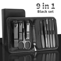 9/40Piece in 1 Manicure Set Pedicure Tools Set Nail Grooming Kit for Women Mens, Nail Manicure Kit Foot Hand Care Kit
