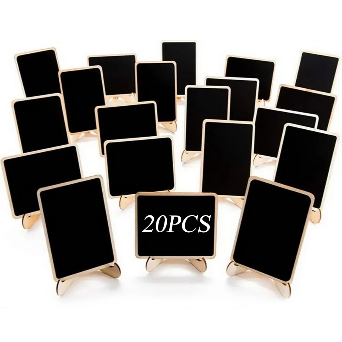 Mini Wooden Blackboard Chalkboard Message Wedding Party Label Table Decor Aesthetic Room Decor Home Decor