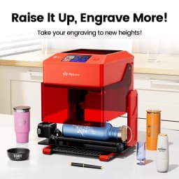 AlgoLaser PIXI Laser Engraver Portable 3/5/10W Power Covered 3.5"Touch Screen Business Engraving Machine Customized Artwork Tool