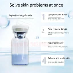 GHK-Cu Blue Copper Peptide 80000U Freeze-Dried Powder Essence Remove Wrinkles And Fine Lines Elasticity Rejuvenating Combination