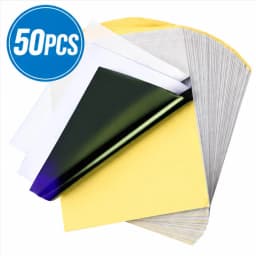 100/50/30/10/5pcs Tattoo Transfer Paper A4 Size Tattoo Stencil Paper Carbon Thermal Copy Paper for Tattoo Transfer Machine