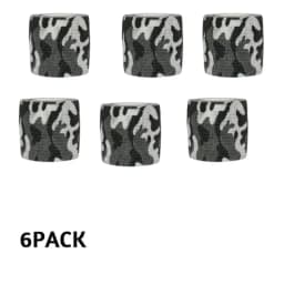 6 Roll Camouflage Kinesiologia Bandage Outdoor Hunting Camouflage Stealth Tape Elbow Pads Knee Brace Support Elastic Bandage Gym