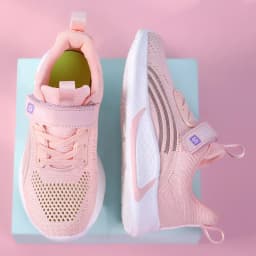 2025 Girls Casual Shoes Child White Mesh Sneakers Student Kids Summer Sock Footwear Fashion Children Sport Shoes Running Autumn