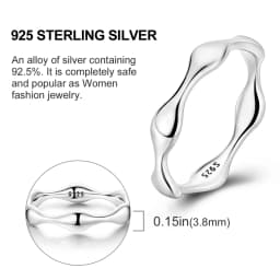 925 Sterling Silver Infinite Love Ring Original Luxury Design Zircon Finger Rings For Women High Quality Wedding Jewelry Gift