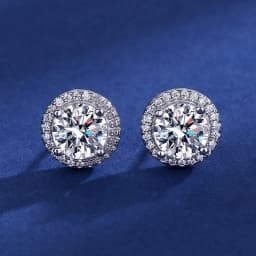 Delicate Small Round Stud Earrings Women with Shiny Cubic Zirconia Simple Versatile for Teens Fashion Jewelry