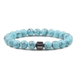 8mm Charm Healing Natural Stone Bracelets Men Women Turquoise Malachite Agate Lapis Jasper Quartz Tiger Eye Lovers Gift Jewelry