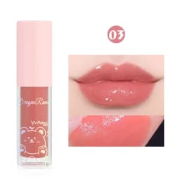 Fashion Beauty Watery Lip Glaze Moisten Shine Glitter Lip Plumper Moisturizing Liquid Lipstick Female Makeup Lip Stain Tint