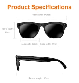 Upgrade Smart AI Glasses 800W HD 8K Shooting Camera Photo Video Voice Call Translation Bluetooth AI Motorcycle Glasses
