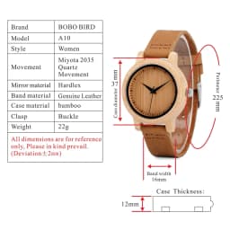 New Bobo Bird Watch Women Relogio Masculino Quartz Watches Men Bamboo Wood Couple Wristwatches Gifts Items Drop ShippingOriginal