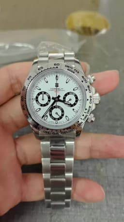 Custom Logo 40MM Luxury VK63 Quartz Men Watch For Man 24 Hours Multifunction Sport Full Chronograph Time Running Second Watches