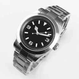 36/39mmcustom New Design pink black dial Mechanical Wristwatches Luxury Corgeut 10BARS Sapphire NH35 Movement Watch for Men