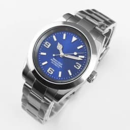 36/39mmcustom New Design pink black dial Mechanical Wristwatches Luxury Corgeut 10BARS Sapphire NH35 Movement Watch for Men