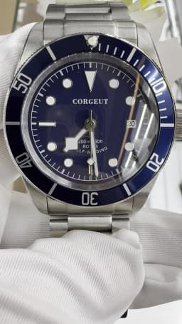Custom Logo NH35 Movemen Luxury 41mm Biwan Business Men Watches Automatic Mechanical Date Diving Waterproof Glow Watch Corgeut