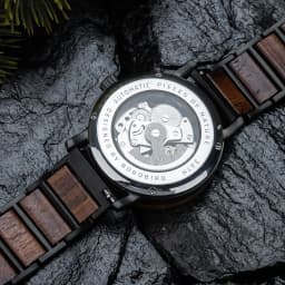 Mechanical Watch BOBO BIRD 2022 Classic Fashion Men's Automatic Wristwatch Tabby Wood Watches Customized Gift Box Reloj Hombre