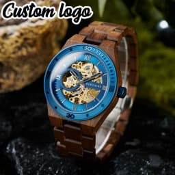 Luxury Fashion Men's Watches with Automatic Movement Mechanical Wrist Watches from BOBO BIRD the Hottest Gifts for Father's Day
