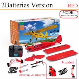 2025 New Hot 2.4G RC Plane WLtoys A160 Upgraded Version Red 5CH 3D/6G Fixed Wing Aircraft Brushless Motor Outdoor Toys For Gift