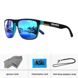 Okuma Fashion Polarized Glasses UV400 Anti Strong Light, Dazzling Light, Suitable for Cycling, Driving, Fishing, Etc