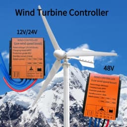 100-1000W 40A 12V/24V/48V MPPT Wind Charge Controller For Wind Turbine Generator System Waterproof IP67 Factory Price