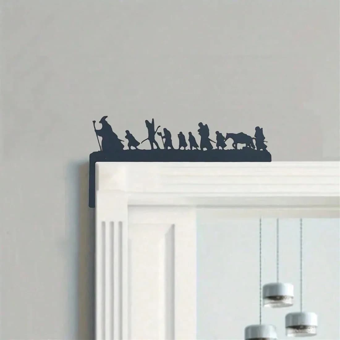 Fellowship Chic Door Corner Guard, Rust-Proof Waterproof Modern Elegant Home Corner Protector