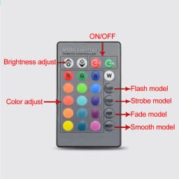 LED RGB Bulb Lamp E27 E14 AC85-265V 5W LED RGB Spotlight Dimmable Magic Holiday RGB Lighting+IR Remote Control 16 Colors