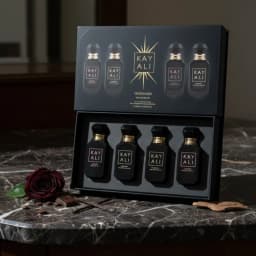 KAYALI Unisex Perfume Gift Set 4×10ml Eau De Parfum Long Lasting Fresh Mild Floral Fruity Musk Elegant Vanilla Royale Fragrance