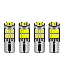 2/6/10 Pcs T10 W5W 194 501 Led Canbus No Error Car Interior Light T10 26 SMD 4014 Chip Pure White Instrument Lights