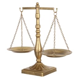 Libra Jewelry Tower Vintage Balance Scale Sculpture Justice Scale For Law Students Attorneys Judges Lawyer Office Decoration