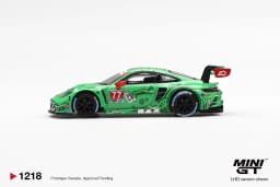 MINIGT 1/64 Porsche 911 GT3 R (992) #77 AO Racing MGT01218-CH Car Alloy Toys Diecast Metal Model Kids Toys Boys