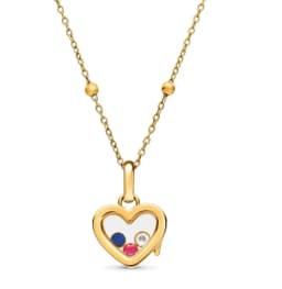 Open Pendant Necklace for Women Girls Simple Fashion DIY Accessory Necklace 2025 New Trendy Heart Pendant Necklace Jewelry Gift