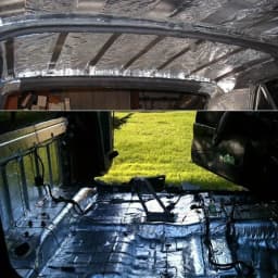 Extra Thick 20mm Car Sound Deadening Mat 50x100cm Aluminum Foil Heat Insulation Heavy Duty Soundproof Foam for Door Roof Hood
