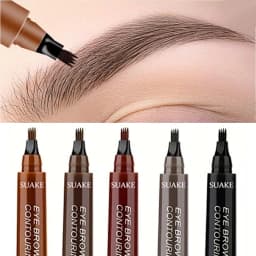 5 Colors Optional Beginner Eyebrow Pencil Long-Lasting Natural Eyebrow Pencil Female Delicate Eyebrow Makeup Student Gift