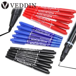 2/5/15pcs Tattoo Skin Marker Pen Microblading Permanent Makeup Piercing Marker Waterproof Tattoo Body PMU Tattoo Accessories