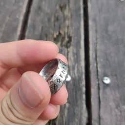 YILUOCD Stainless Steel Viking Runes Ring for Men Women Vintage Nordic Celtic Knot Rings Odin Letter Amulet Jewelry Wholesale