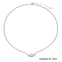 2026 New Fashion Drop Shaped CZ Spiral Snake Chain Necklace For Women Party Special Trendy Jewelry