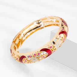 6 Colors Enamel Bracelet For Women Hollow Bangle On Hand India Cloisonne African Jewelry Women's Hand Bracelets Bohemian Gifts