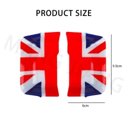 Car Inner Door Handle Door Bowl Cover Stickers For Mini Electric Countryman U25 JCW 2024 2025 Decorative Interior Accessories