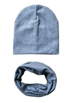 New Fashion Baby Hat Scarf Set Baby Head Cover Spring Girls Boys Warm Neck Collar Kids Beanies Sets Cotton Children Hats Scarf