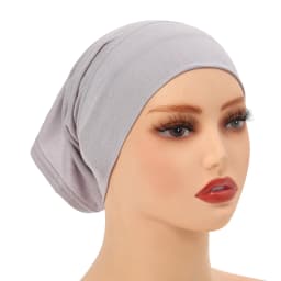 6/Pcs Modal Inner Caps Hijab And 1/Pcs Hairband Set Muslim Instant Hijabs Scarf Shawls Elastic Jersey Bonnet Islam Turban