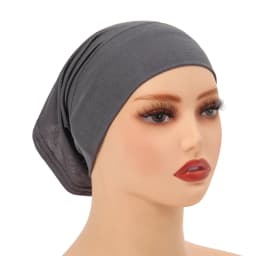 6/Pcs Modal Inner Caps Hijab And 1/Pcs Hairband Set Muslim Instant Hijabs Scarf Shawls Elastic Jersey Bonnet Islam Turban