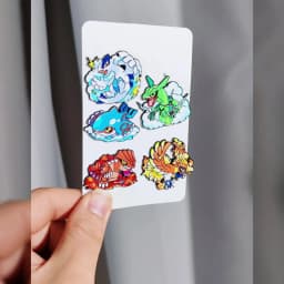 9pcs Colorful Anime Monster Enamel Lapel Pins Set, Cute Cartoon Metal Brooches for Backpack Clothing Fans Collectible Gifts