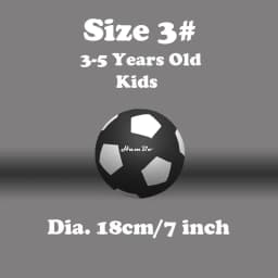 Silent Football Size 7# 5# 3# for Adults & Children Mute Bouncing Indoor No Noise Airless Soccer Ball Foam Ball Fun Sports Games