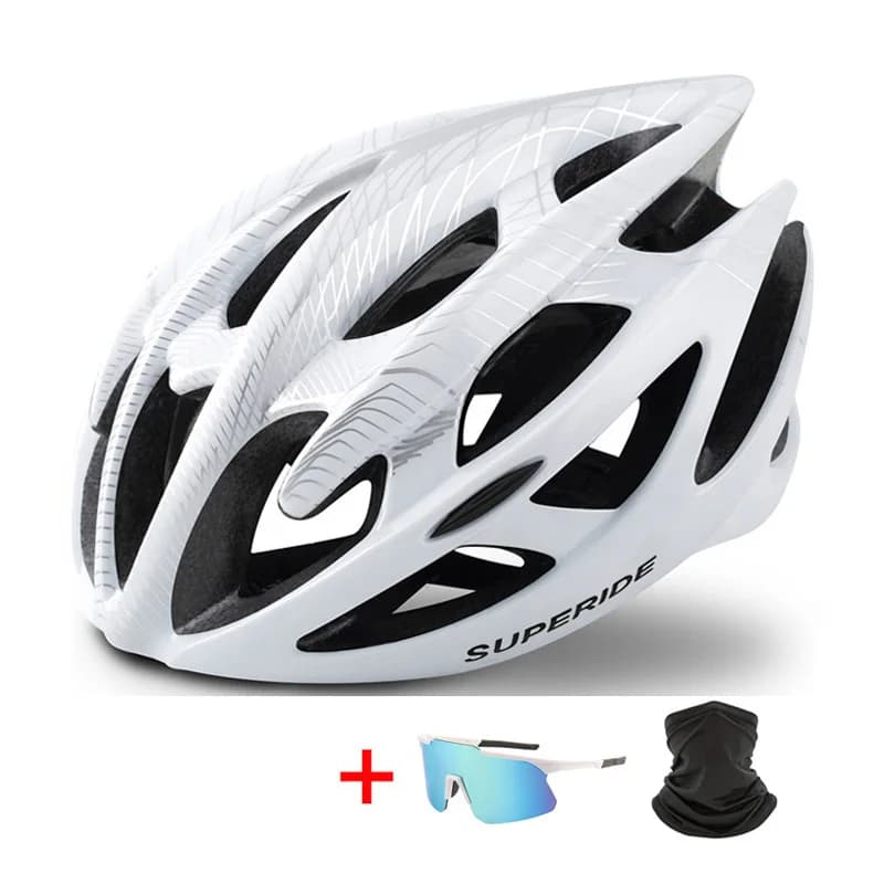 SUPERIDE Ultralight Riding Cycling Helmet In-mold Road Bike Mountain Bike Helmet Men Women MTB Bicycle Helmet