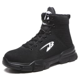 Safety Shoes For Men Light Weight Steel Toe Orginal Waterproof Work Safety Sneakers Boots Anti-Smashing Steel Toe Puncture Proof