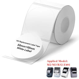 NIIMBOT M2/M3/B32/Z401 Color Carbon Ribbon Thermal Transfer Sticker Outdoor Waterproof Scratch-resistant Network Organizer Tag