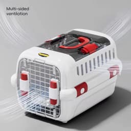 2025 New Cat Carrier Airline Approved,Portable Pet Carrier TSA Approved for Travel,Anti-Anxiety Outdoor Cat Bag for Car,Home Use