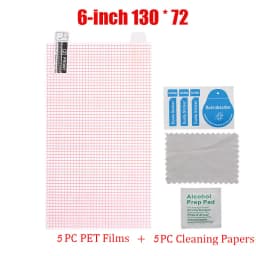 10PC Universal Screen Protector 5/6/7/8/9/10-Inch A4 For Phone Tablet GPS LCD Anti-dust Screen HD Clear Protective PET Films