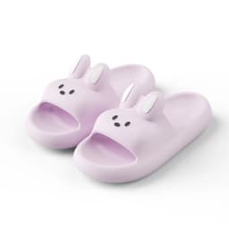 Cute Rabbit Unisex Slippers Non-Slip Slip-On Indoor Slippers Comfortable Soft Home Slippers